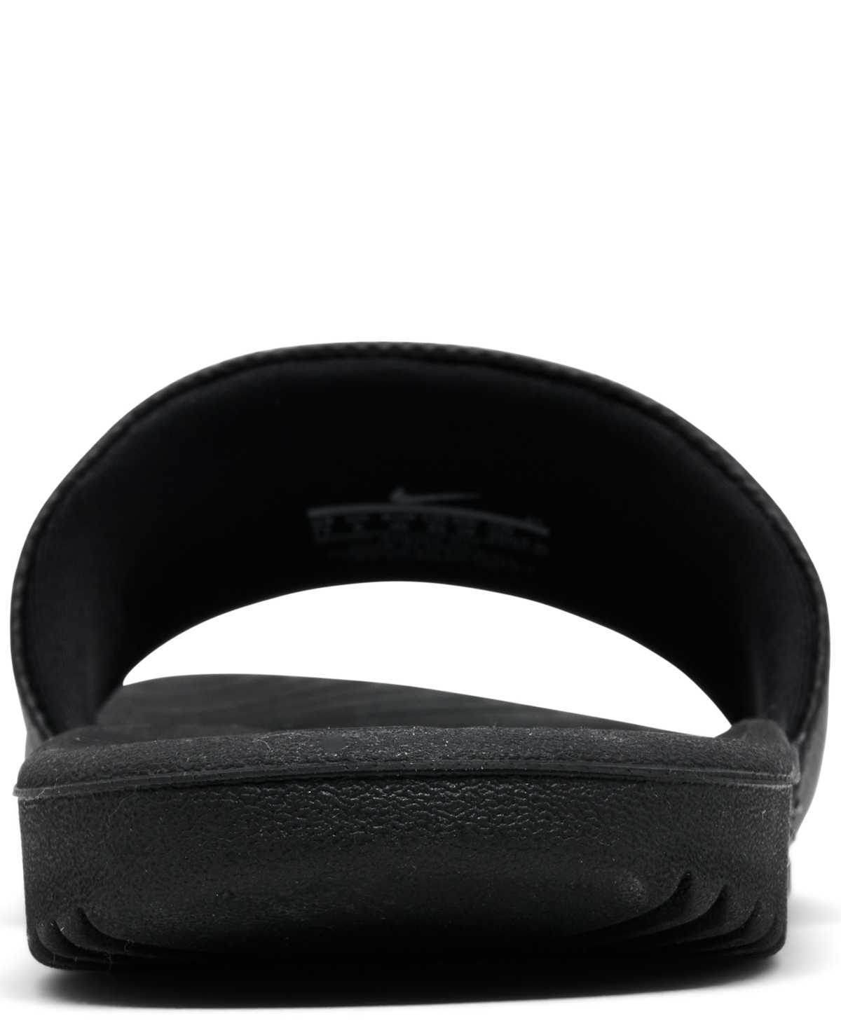 Nike Big Kids' Kawa Slide Sandals From Finish Line In Black,white