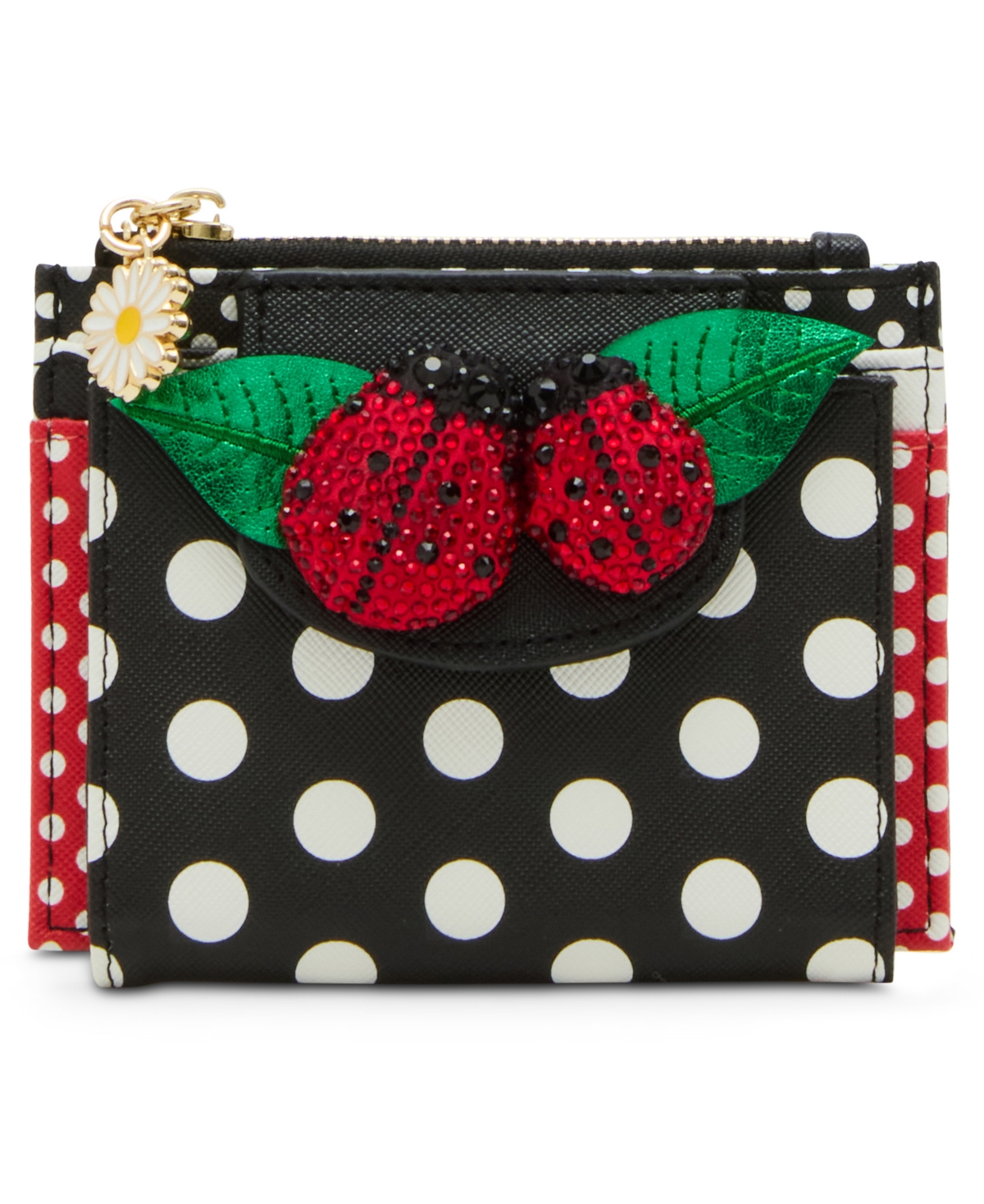 BETSEY JOHNSON LADYBUG BIFOLD WALLET 