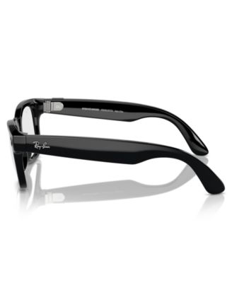 Unisex AI Meta Gen1 Wayfarer Blue Light Glasses, RW4006