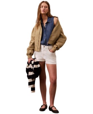 Women's Sleeveless Button-Down Shirt