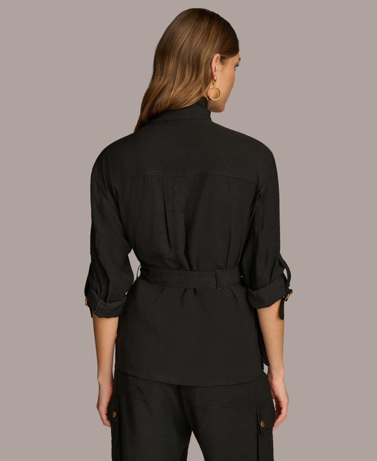 Women's Belted Utility Jacket