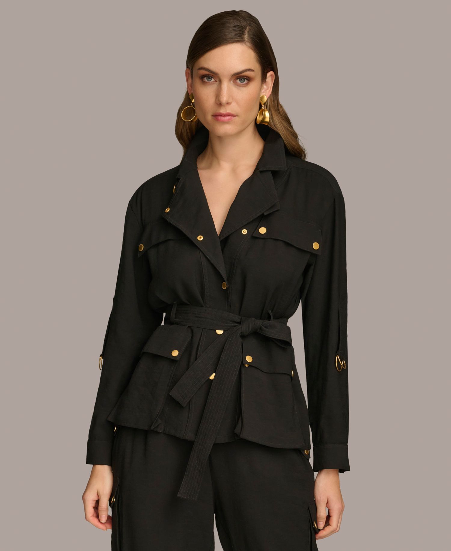 Women's Belted Utility Jacket