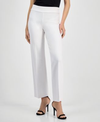 Women's High Rise Pull-On Wide-Leg Pants