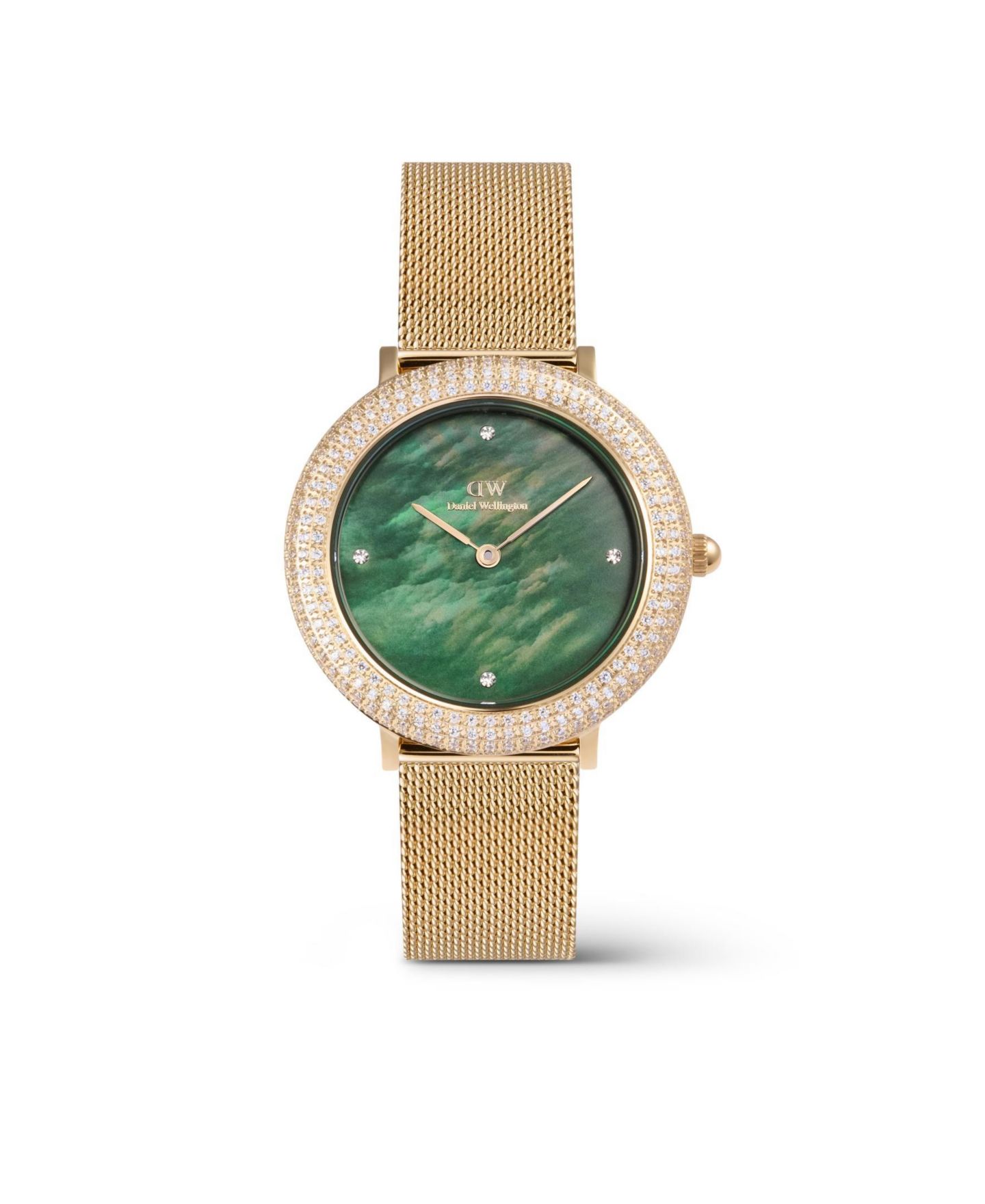 Женские часы Daniel Wellington Analog Gold-Tone Stainless Steel Watch, 32mm — фото 1