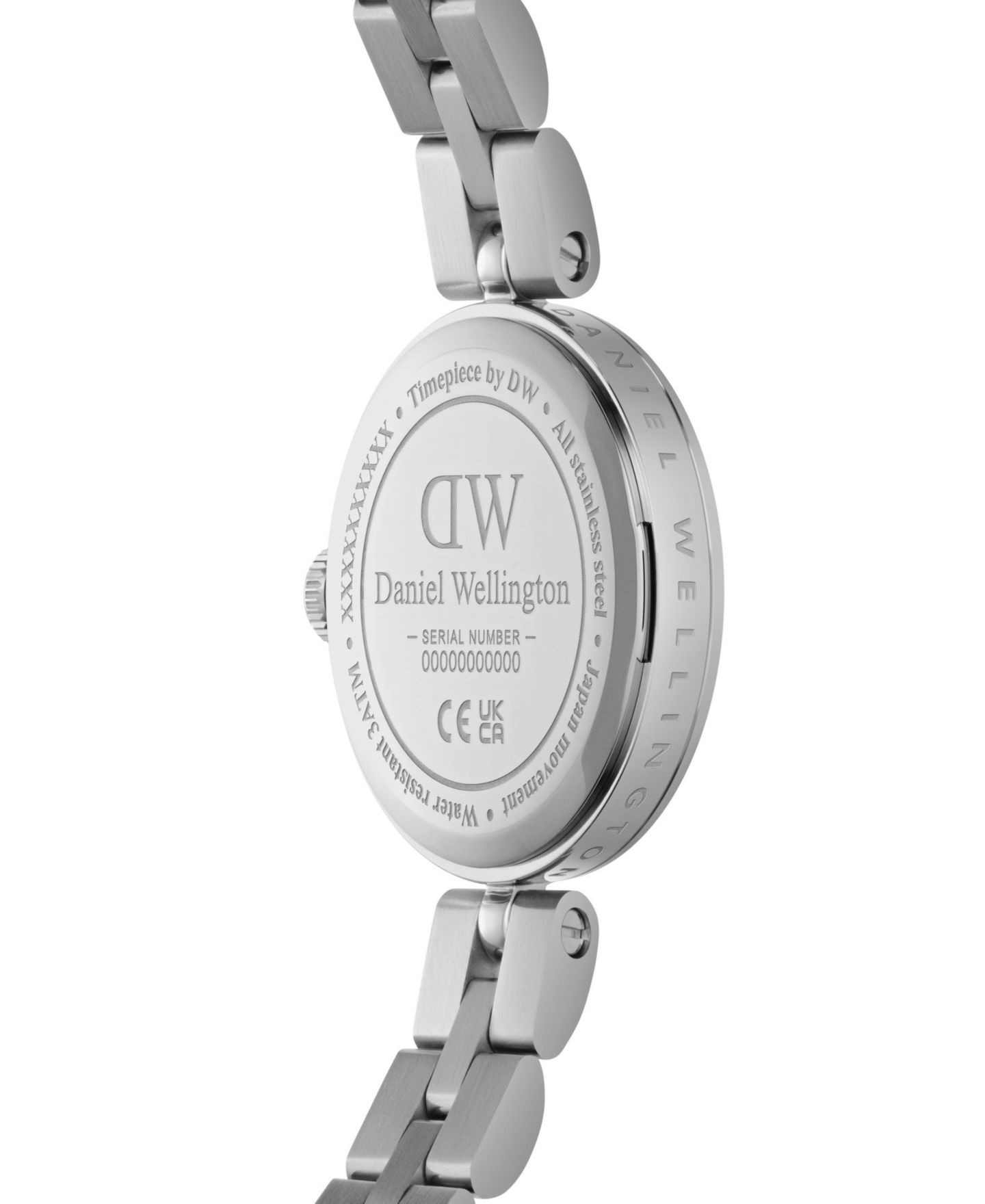 Часы Daniel Wellington Unisex Analog Silver-Tone Stainless Steel Watch, 22mm — фото 3