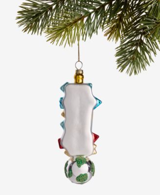 Around the World Glass Locations Sign Ornament, Macy's Exclusive