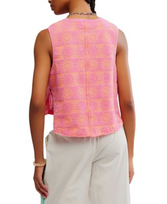 Женское полотенце Free People из хлопчатобумажного махрового топа без рукавов