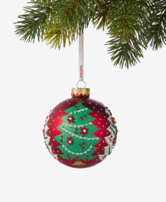 Christmas Cheer Tree Ball Ornament, Macy's Exclusive