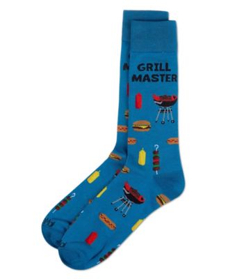 Men's Grill Master Rayon Crew Socks