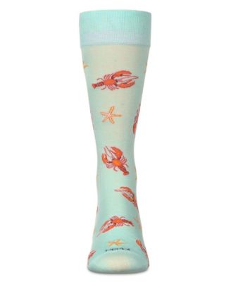 Мужские носки MeMoi из вискозного материала Lobster Crew от MeMoi
