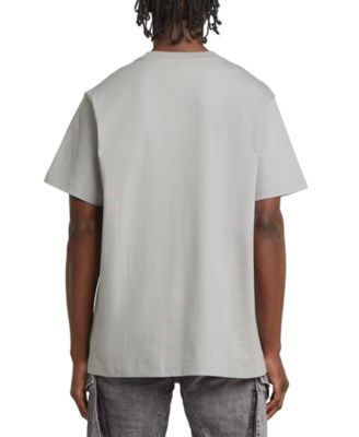 Мужская футболка свободного кроя G-Star RAW с коротким рукавом и логотипом Script