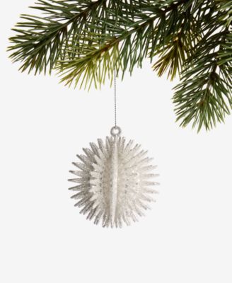 Holiday Lane - Christmas Glitter Sparkling Spike Ball Ornament