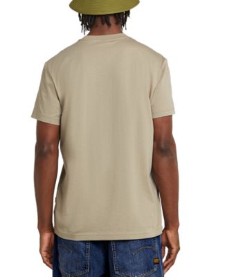 Мужская футболка прямого кроя G-Star Raw с камуфляжным карманом из теневой ткани