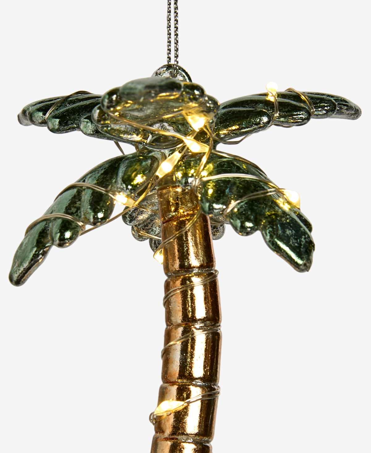 Holiday Lane Florida Light-up Palm Tree Ornament, Macy's Exclusive In Multi