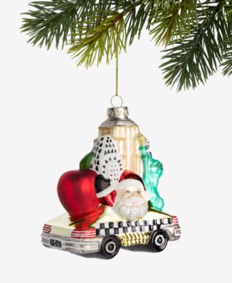 Holiday Lane - New York City Icons Glass Ornament