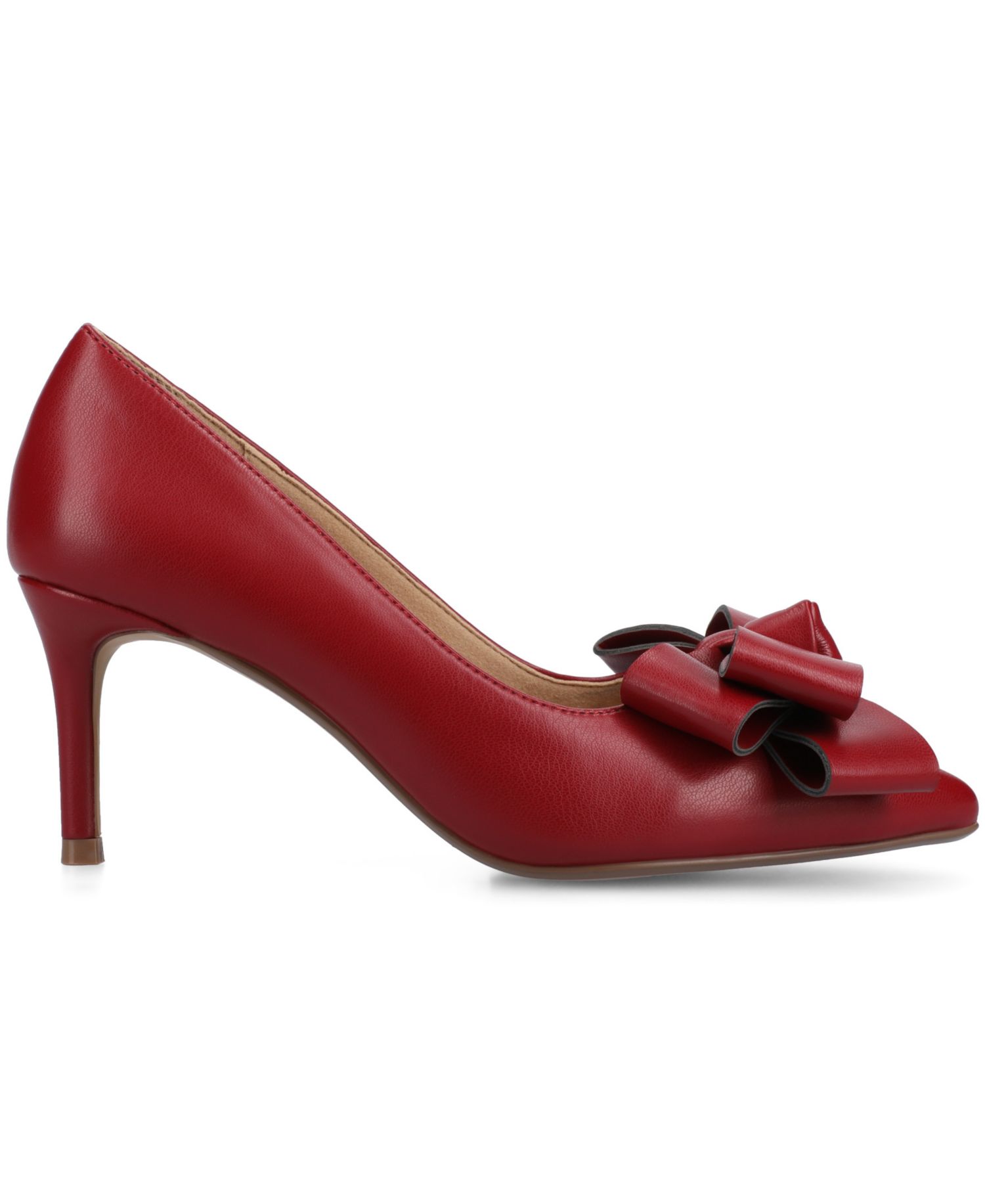 Women's Crystol Bow Pointed Toe Dress Pumps