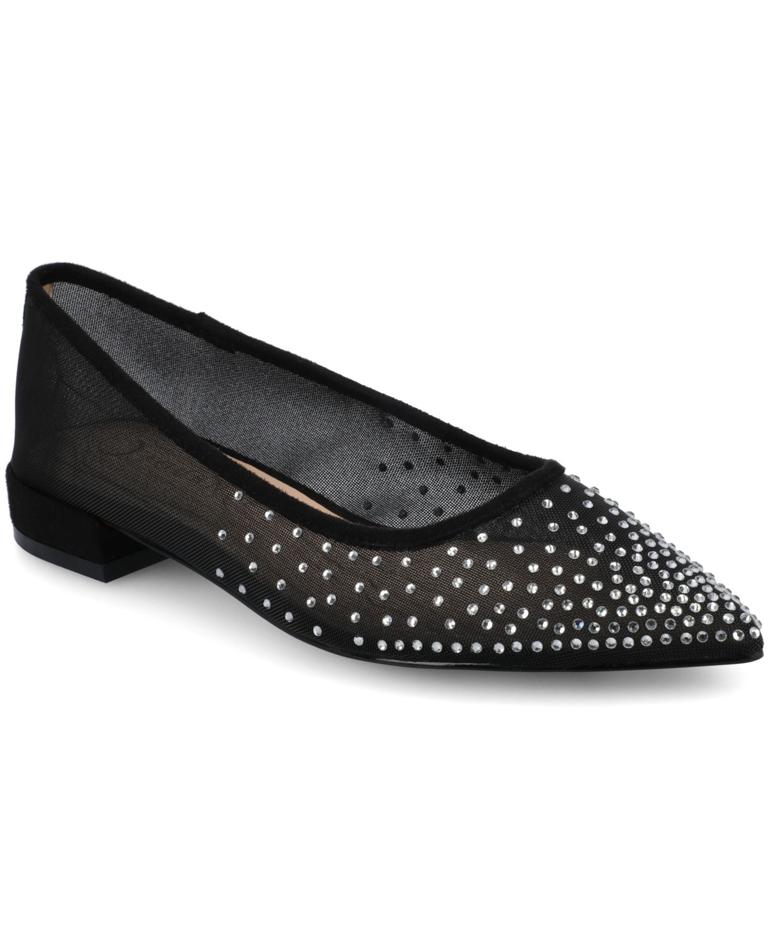 Women's Gracelynn Embellished Mesh Ballet Flats