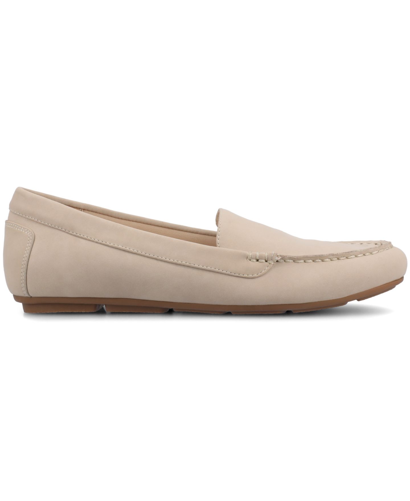 Женские туфли Journee Collection Oreta Round Toe Driver, цвет: Бежевый — фото 2