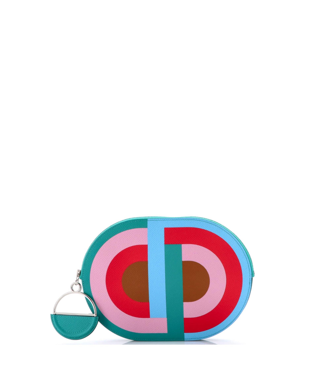 In-The-Loop To Go Pouch Multicolor Leather - Green