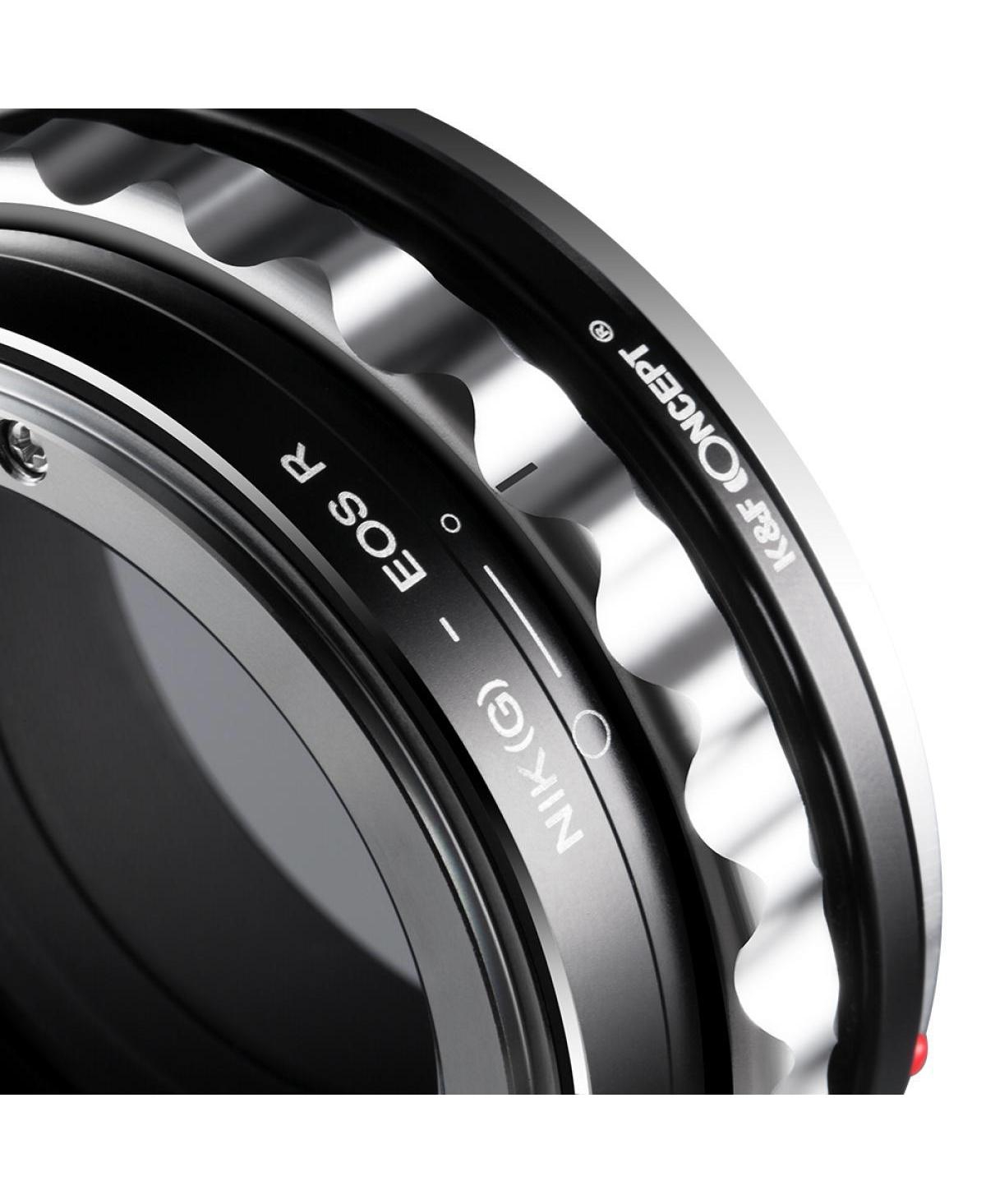 K&F Concept Nikon G Lenses to Canon Eos R Lens Mount Adapter