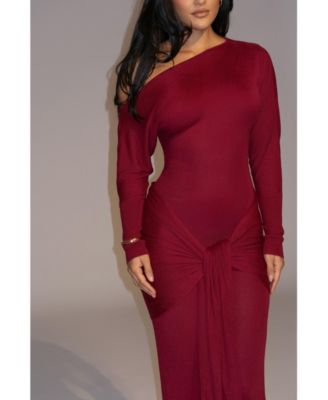 Women's Dawn Drape Maxi Dress