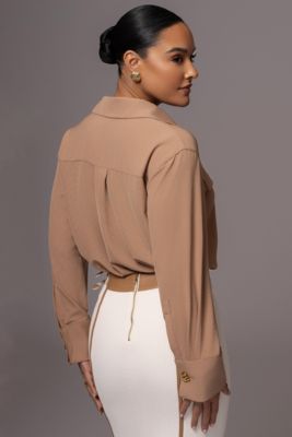 Women's Black Stella Button Up Shirt