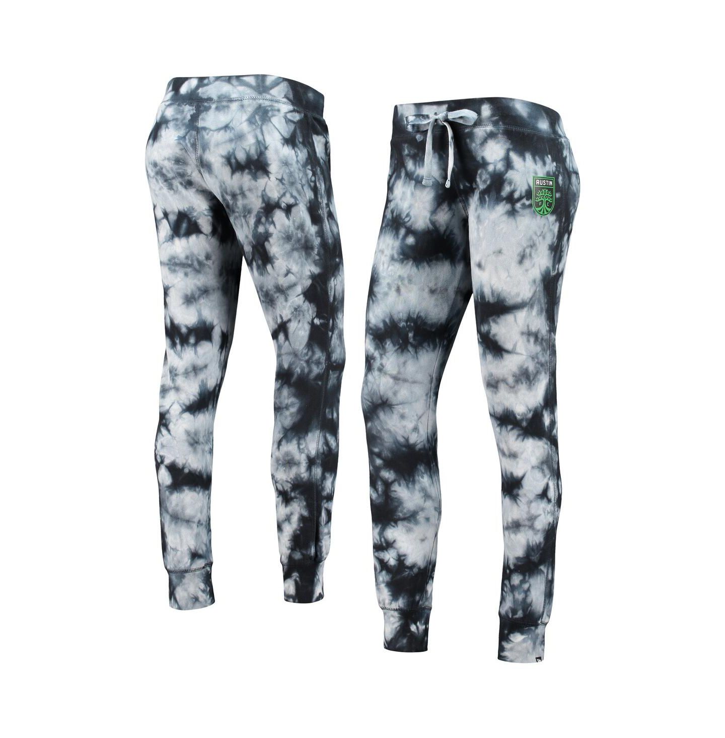 Женские брюки 5th & Ocean by New Era Black Austin FC Tie-Dye — фото 1