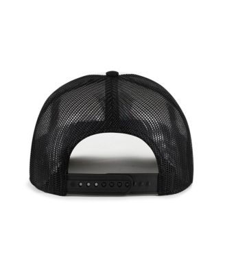 Брендовая мужская белая/черная шляпа с регулируемой посадкой для новичка-дальнобойщика Miami Marlins 47-го года выпуска