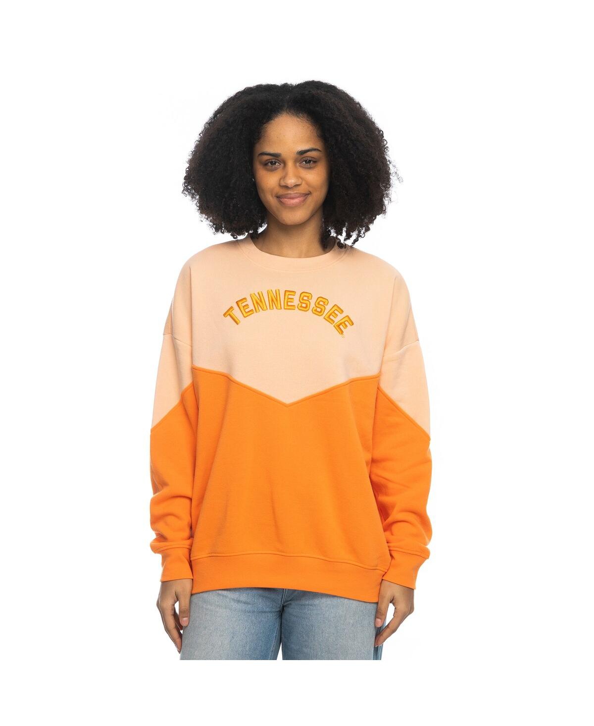 Women's Tennessee Orange Tennessee Volunteers Bestie Oversized Pullover Sweatshirt - Tennessee Orange