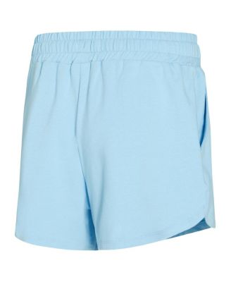 Women's Light Blue Florida Gators Elevation Tri-Blend Long Sleeve Top and Short, Set of 2