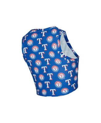 Women's Royal Texas Rangers Knit Tank Top and Skort Set