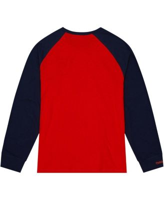 Men's Orange Virginia Cavaliers Legendary Slub Raglan Long Sleeve T-Shirt