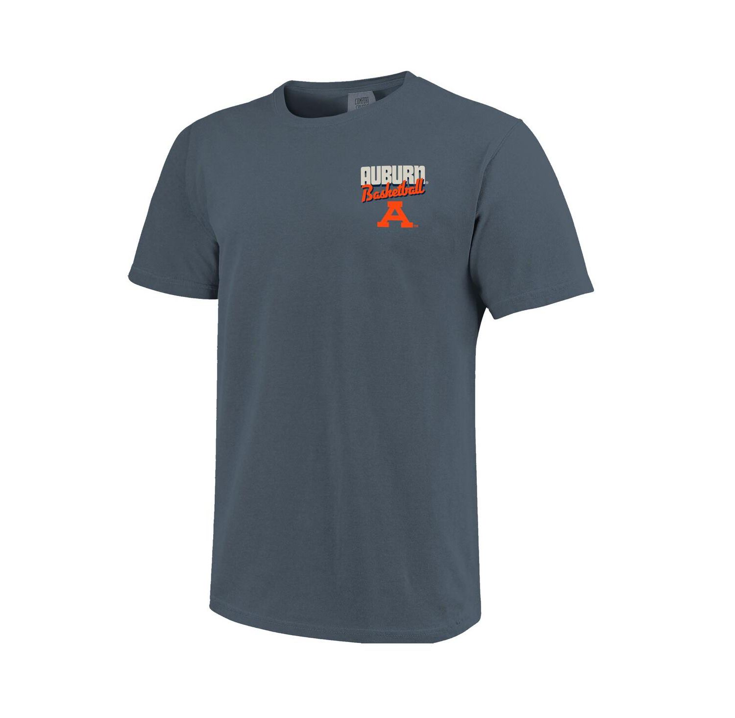 Men's Navy Auburn Tigers Comfort Colors Mascot Dunk T-Shirt