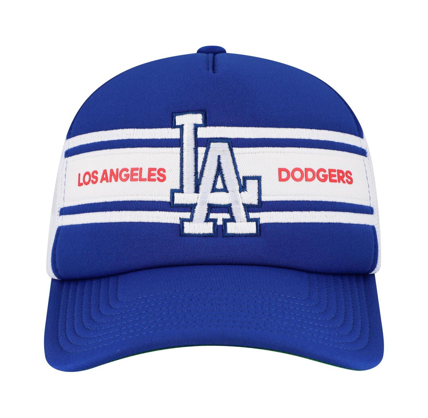 Men's Royal Los Angeles Dodgers Sideline Trucker Adjustable Hat
