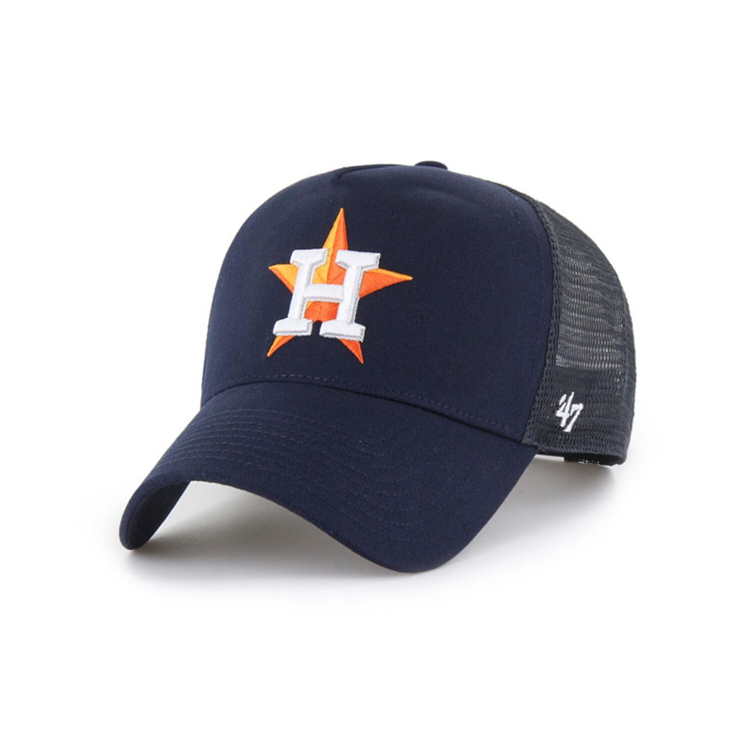 Men's Navy Houston Astros Ballpark Offside Adjustable Trucker Hat