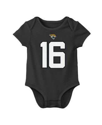 Big Boys and Girls Trevor Lawrence Charcoal Jacksonville Jaguars Player Name Number Bodysuit