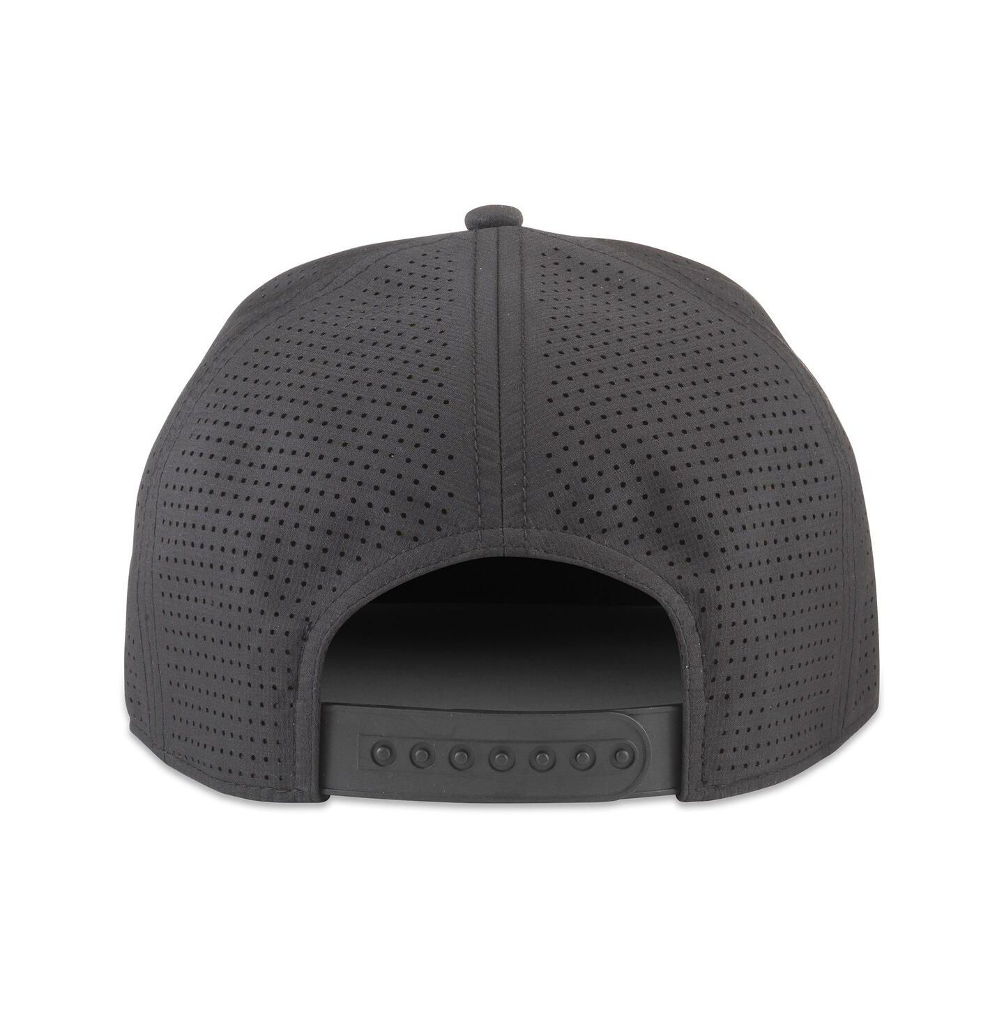 Мужская кепка American Needle Black Vegas Golden Knights Buxton Pro Tech Adjustable Hat — фото 3