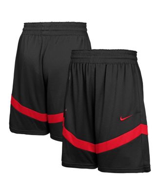 Nike - Big Boys and Girls Black Chicago Bulls Practice Mesh Shorts