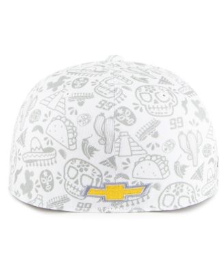 Men's White Daniel Suarez Patch Trophy Flex Hat