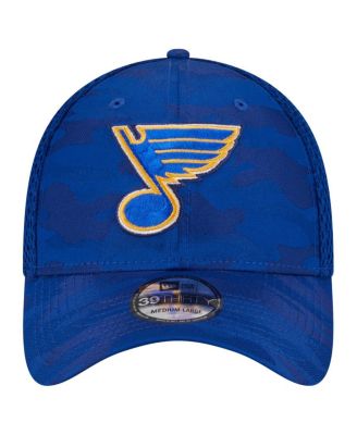 Мужская шапка New Era Blue St. Louis Blues Active с тонким камуфляжем 39-го размера.