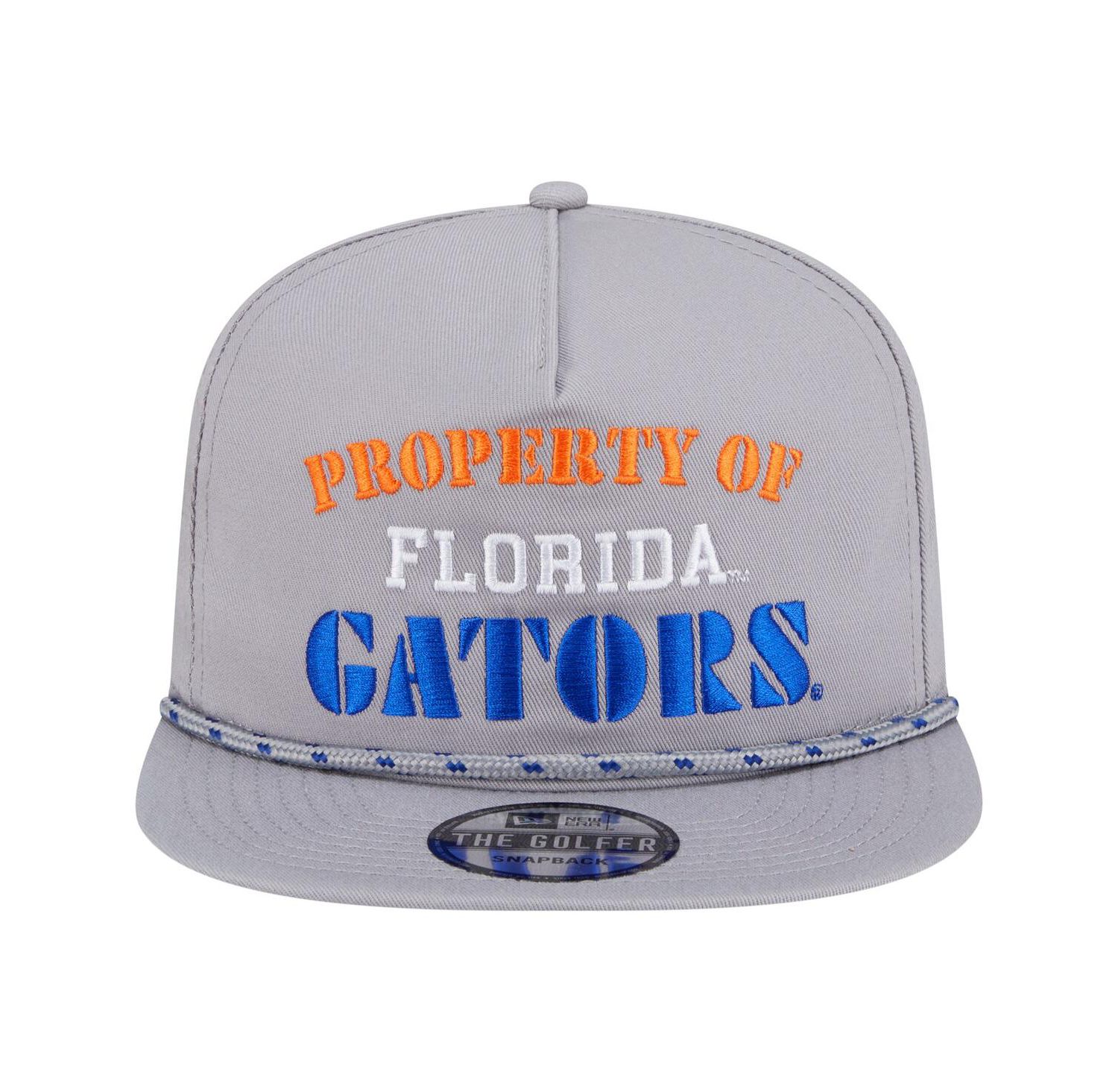 Men's Gray Florida Gators Golfer Vintage Adjustable Hat