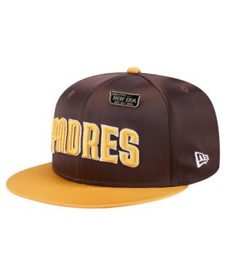 Men's Brown/Gold San Diego Padres Satin 59FIFTY Fitted Hat
