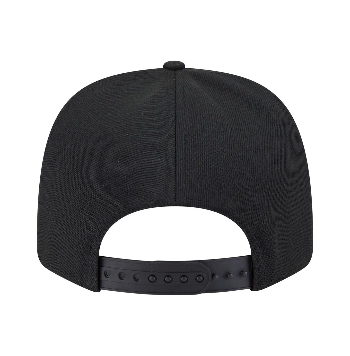 Мужской головной убор New Era Black Iowa Hawkeyes Game Day Multi-Rope 9SEVENTY Stretch-Snap Hat — фото 4