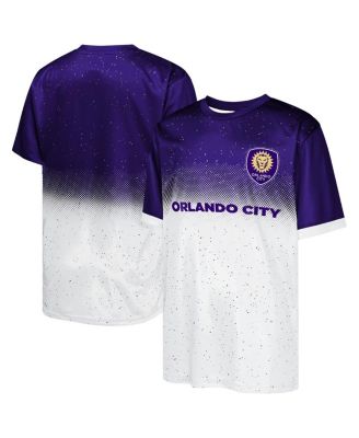 Outerstuff - Big Boys and Girls Purple Orlando City SC Stalwart Defender T-Shirt