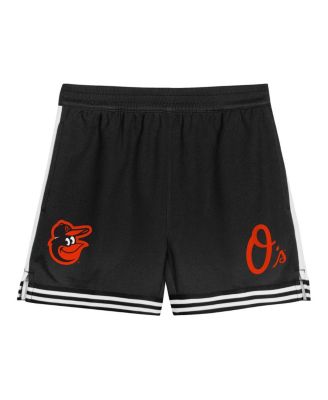 Toddler Orange/Black Baltimore Orioles Pinch Hitter Infielder T-Shirt and Shorts Set