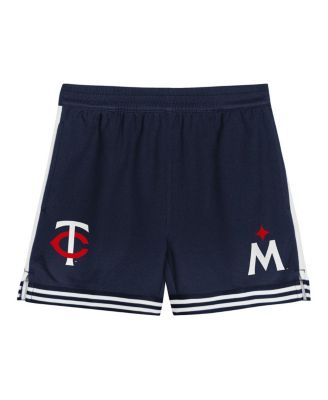 Toddler Red/Navy Minnesota Twins Pinch Hitter Infielder T-Shirt and Shorts Set