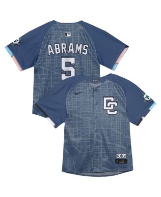 Nike - Baby Boys and Girls CJ Abrams Blue Washington Nationals City Connect 2025 Limited Jersey