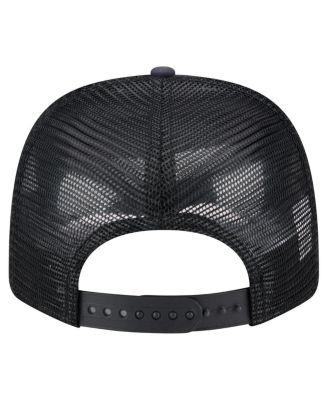 Men's Navy/Black New England Patriots Adventure Drinks Pattern 9SEVENTY Stretch-Snap Hat