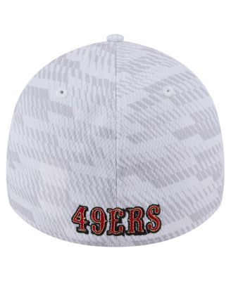 Men's White San Francisco 49ers Gameday Graded 39THIRTY Flex Hat