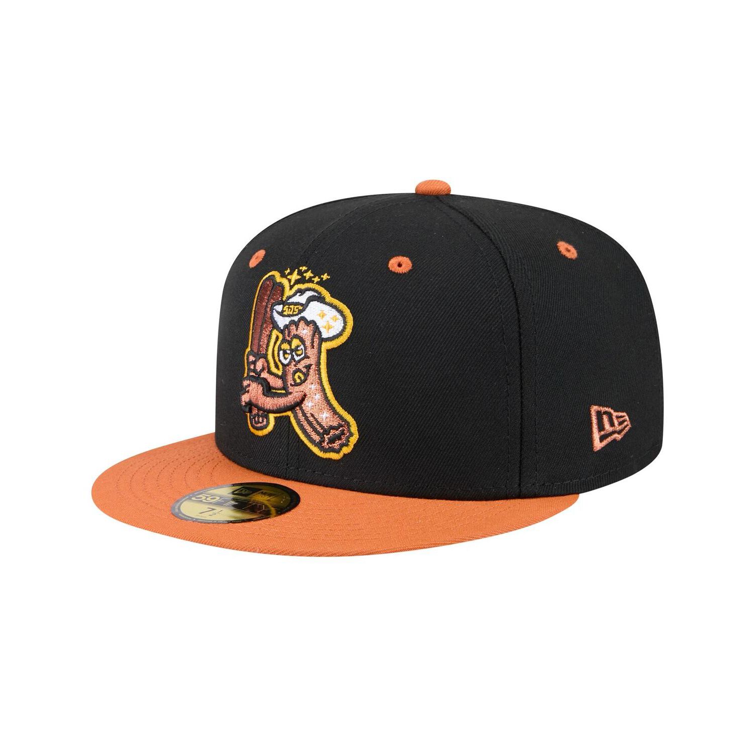 Men's Black/Orange San Jose Giants Copa de la Diversion 59FIFTY Fitted Hat